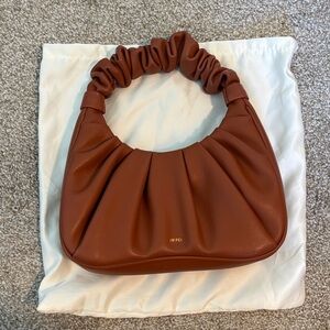 JW PEI Gabbi Ruched Hobo Handbag - Nutella